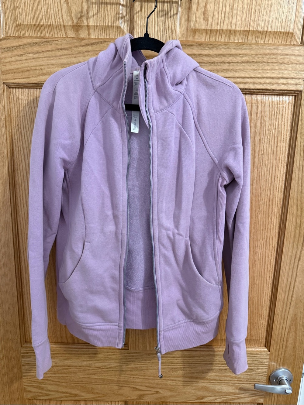 lululemon athletica Lavender Hooded Full-Zip Jacket